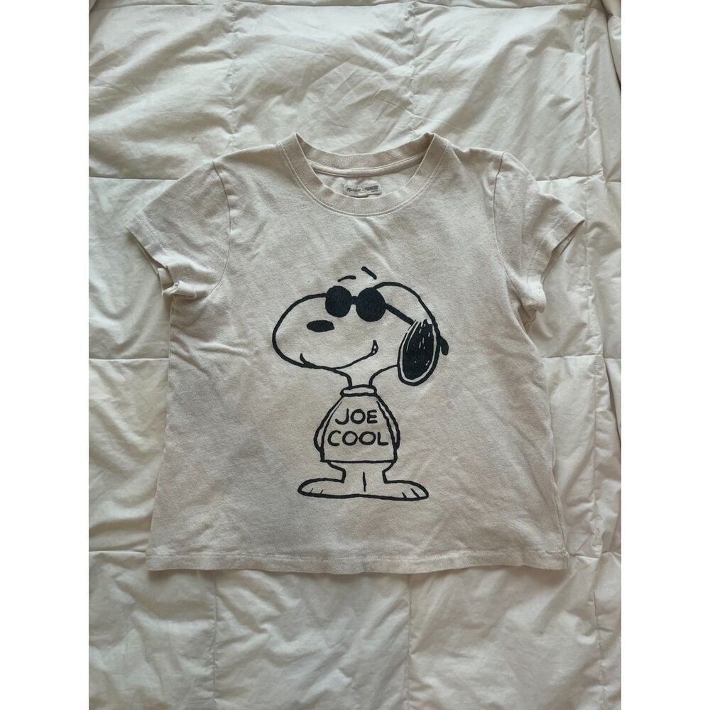 Madewell x Peanuts Joe Cool Tee - size small